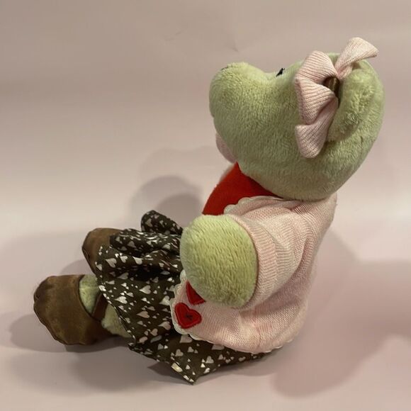Starbucks Coffee Company Bearista Bears 2011 in Pink and Brown w Heart Details - Picture 4 of 8